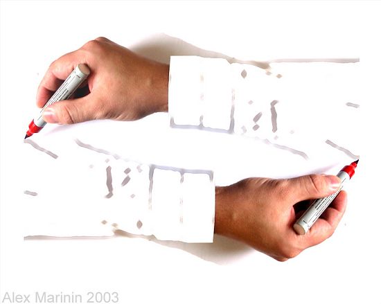 Alex Marinin - Drawing Hands