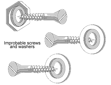 Gianni A. Sarcone - "Impossible screws and washers"
